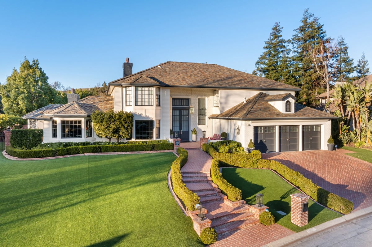 Professional landscaped property